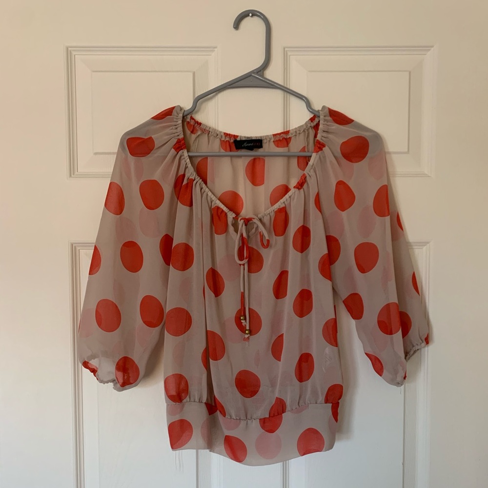 Polka Dot Blouse